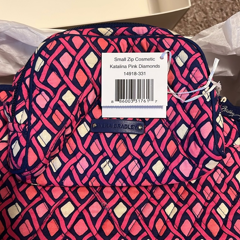 Vera Bradley cosmetic bag